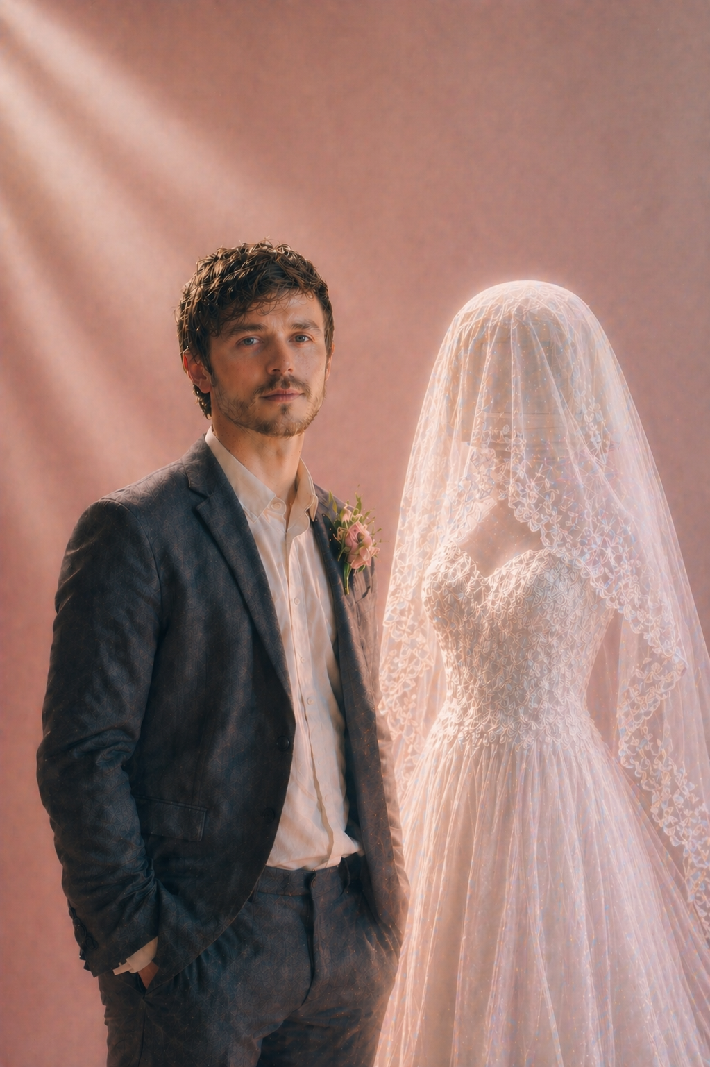 Poster image of a bride and groom